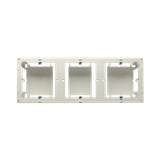 puszki instal. Puszka natynkowa płytka (31mm) potrójna beż MPN3/12 KONTAKT