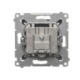 Simon 54 Gniazdo antenowe R-TV zakończeniowe do gniazd przelotowych brąz mat