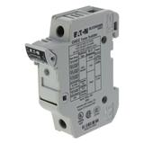 1P 30A 48Vdc10X38 Class CC fuse with LED Podstawa bezpiecznikowa,CHCC 48VDC 30A S1P 48U CHCC1DI-48U