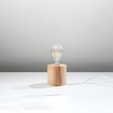 Sollux Lampa biurkowa SALGADO naturalne drewno SL.0674
