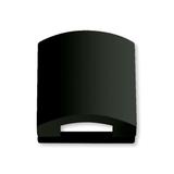 BASIC55 Pokrywa Adapter ring Do osprzętu teleinformatycznego Z pokrywą 50 x 50 mm czarny-chateau