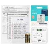 Bateryjny czujnik tlenku węgla (czadu) 2xAA, żywotność sensora 10lat, Tuya Smart Wi-Fi OR-DC-641 ORNO