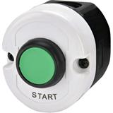 Kaseta szaro-czarna, START, 1NO, przycisk zielony ESE1-V3 004771441 ETI