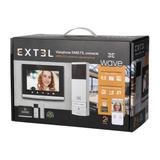Extel Wave bezprzewodowy zestaw wideodomofonowy monitor 7" dotykowy menu OSD WI-FI + APP na tel EXTE