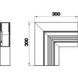 GA-AFS70170EL, Naroże płaskie asymetryczne