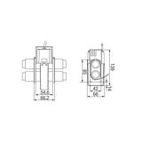 przekładnik prądowy z dzielonym rdzeniem 1000 A/1 A