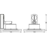 Oprawa SMART WIFI TRACKL SPOT CIRCLE TWBK