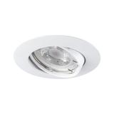 Oprawa punktowa 1x 50W IIIkl. 12V IP20 LUTO CTX-DT02B-W biała 0 2590 KANLUX