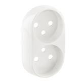 Valena Allure Plakietka Perłowa Gniazda Podwójnego 2x2P+Z 753999 LEGRAND