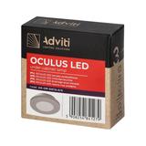 OCULUS lampka podszafkowa LED 2W, 90lm, 4000K, szara AD-OM-6473L4/G ORNO