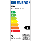 Żarówka LED Kulka PILA 3W=25W 250lm / 2700K barwa ciepła LED 25W B35 E14 WW FR 1CT/10 PHILIPS