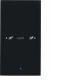 BERKER KNX TS Sensor dotykowy pojedynczy konfigurowalny szkło czarne 75141935 HAGER
