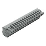 MCS-MIDI Classic gniazdo kątowe 18-bieg. szare raster 5 mm /25szt./ WAGO