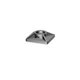 CBH 19/19 BLACK Podstawa montażowa i element zaciskowy do opasek kablowych /100szt./ WEIDMULLER