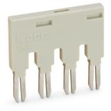 Mostek grzebieniowy 4‑torowy 18A 400V 859‑404 /25szt./ WAGO