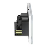 Gniazdo pojedyncze 2P+Z, USB-A + USB-C, PD, max. 20W, biały OR-AE-13308/W ORNO
