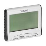 Przewodowa stacja pogodowa z pomiarem temperatury zewnętrznej i wewnętrznej oraz wilgotności biała W