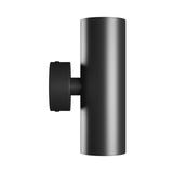 SQUALLA VARIOSA TUBO 2XGU10 KINKIET 230V IP20 55X160X90MM CZARNY OKRĄGŁA