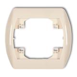 TREND Ramka pozioma pojedyncza beżowa