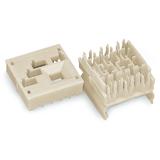 gniazdo przelotowe 5-torowe część górna