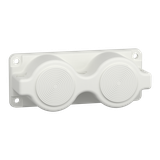 Rozdzielnice PrismaSet płyty dławicowe z nacięciami 2 otwory 66mm LVS08897 Schneider