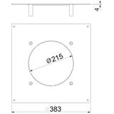 DUG 350-3 R4SL Pokrywa montażowa do wyż.obc.