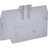 ESP-HMT.16/PT Płytka skrajna 16 mm2 do ESP-H128:H161 (szara)