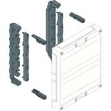 univers N Blok dla szyn zbiorczych poziomych 12/20/30x5/10mm 60mm 4-pol. 300x250mm UE21E0 HAGER