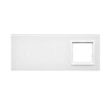 Simon 54 Touch Panel dotykowy S54 Touch 3 moduły 1 pole dotykowe + 1 pole dotykowe + 1 otwór na osprzęt S54 biała perła DSTR3110/70 KONTAKT