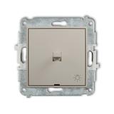 MINI Przycisk zwierny /światło/ w stylu amerykańskim taupe 60MWPUS-5 KARLIK