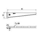 AS 15/31, WSPORNIK WIESZAKOWY 310MM FT
