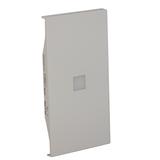 LIVING NOW 'MY HOME' - KLAWISZ Z OKIENKIEM PODŚWIETLENIA - 2 MODUŁY - BIEL, Bticino