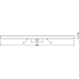 Lampa LED LEDinestra DIM 50cm 4,9W 827 FR S14d