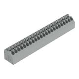 Listwa zaciskowa do płytek drukowanych 23-biegunowa szara raster 3,5mm /10szt./ 250-223 WAGO