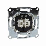 Merten, mechanizm łącznika świecznikowego z podświetleniem, podtynkowy, zaciski bezśrubowe