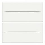 AXOLUTE - PRZYCISK PODWÓJNY 2 MODUŁY AXIAL BIAŁY, Bticino