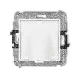 MINI Mechanizm wypustu kablowego biały mat