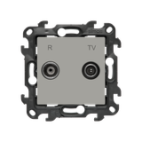 Simon 24 Gniazdo antenowe R-TV zakończeniowe 10dB kaszmirowy NAZ.01/42