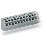 listwa zaciskowa do pł. drukowanych 24-bieg. szara raster 5/5,08 mm