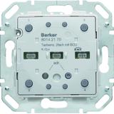 BERKER KNX e/s Q.x/K.x Moduł przycisku podwójnego z portem magistralnym z diodami LED RGB i czuj. temperatury 80142170 HAGER