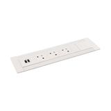 INCARA: MULTILINK - 3X2P+Z / USB A+C - 2,0 M-BIAŁY, Legrand