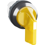 Przełącznik obrotowy 3poz. żółty M3SS5-21Y