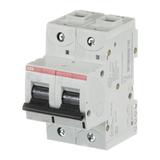 S802U-K80 Wyłącznik nadprądowy 50kA 2P K80A 2CCS862017R0627 ABB