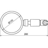 Lustro izolacyjne fi 135 mm
