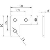 GMS 3 VP L FT, PŁYTA ŁĄCZ. L KSZT. FT