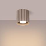 SOLLUX Plafon AURA 1 taupe GU10 ; SL.1814