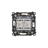 Simon 55 Przycisk zwierny podwójny zwierny bez piktogramu – osobne podświetlenie dla każdego klawisz