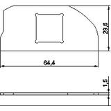 MPR2 1LE, PŁYTKA MONTAŻOWA