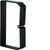 tehalit.BA6 Klamra do przewodów 80x120 czarny B801203 HAGER