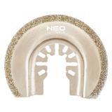 Tarcza półokrągła HCS do ceramiki, 65 mm, galwaniczne pokrycie nasypem diamentowym